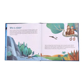 Open kinderboek Koranverhalen voor het slapengaan voorleesmoment
